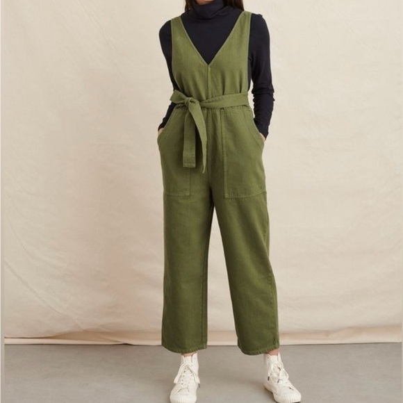 Alex Mill Ollie Recycled Denim Overalls - Picture 1 of 5